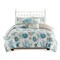 Gracie Mills Koreen 6-Piece Coastal Escape Cotton Sateen Bedding Ensemble Grace-3111